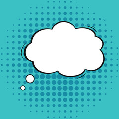 Isolated comic expression