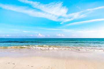Fototapeta na wymiar Beach, sea, landscape. Okinawa, Japan, Asia.