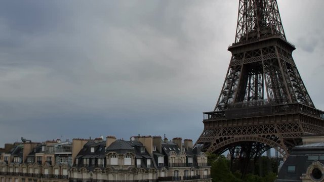 the Eiffel tower in Paris