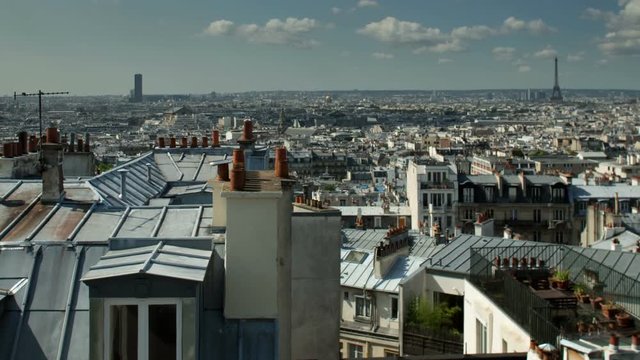 view of paris from montmartre