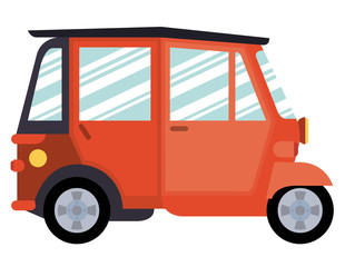 Fototapeta premium mototaxi isolated icon design, vector illustration graphic 