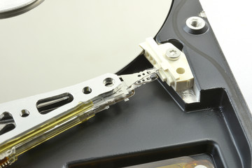 magnetic head of hard drive