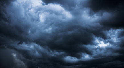 Naklejka na ściany i meble Dark Clouds - Big Storm
