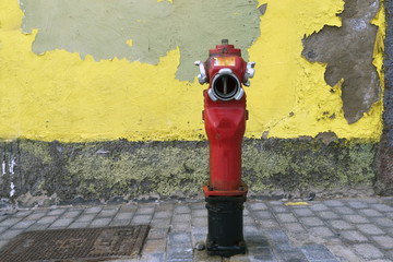 red fire hydrant