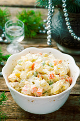 Salade Olivier, Russian salad
