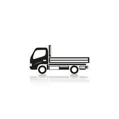 Truck. Vector icon.