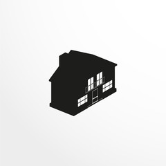 House. Vector icon.
