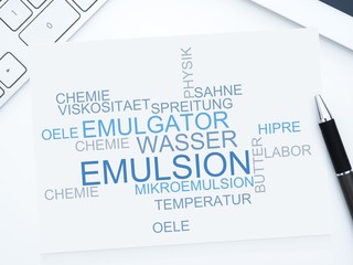 Obraz premium Emulsion