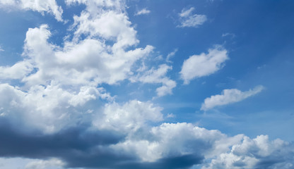 Fototapeta premium clouds on blue sky