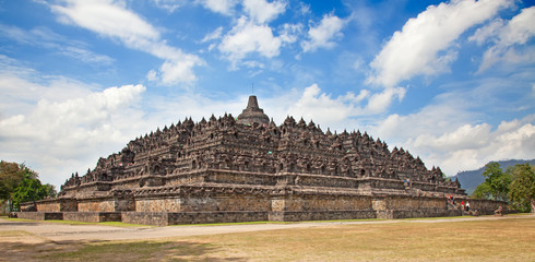 Borobudur temple in Indonesia