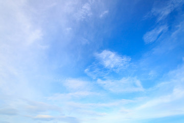 clouds on blue sky