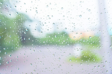 Abstract blur background with droplet