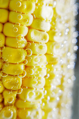 corn in soda ans bubble