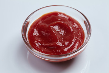 ketchup in the bowl