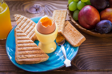 Soft-Boiled Egg for Breakfast