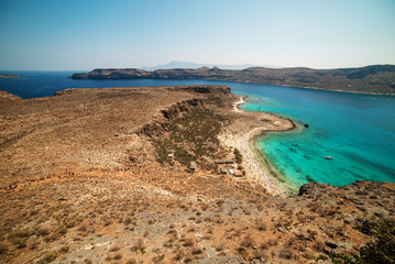 Crete, Greece: Gramvousa island and Balos Lagoon