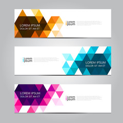 Fototapeta premium Vector design Banner background.