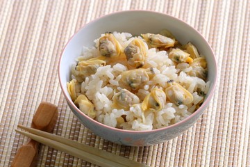 あさりご飯