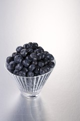 Blueberries5 / Berries in a crystal vase