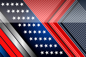 american backgrounds design template, vector illustration