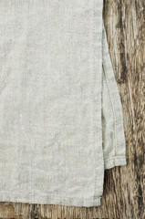 linen serviette on a table