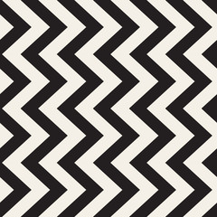 Vector Seamless Black And White Triangle Lines Grid Pattern