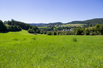 Fototapeta premium Beautiful scenery in the country.