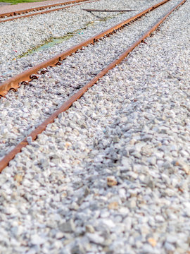 Railway track perspective