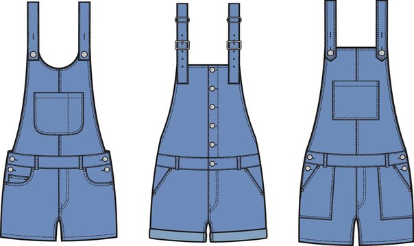 Jean overalls