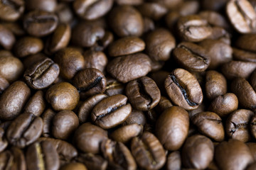 Coffee beans background