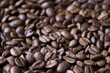 Coffee beans background