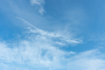 blue sky background with white clouds