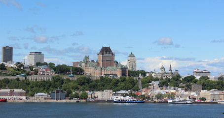 Fototapeta na wymiar Quebec City panorama