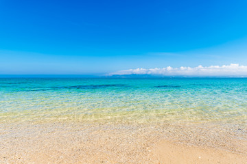 Beach, sea, landscape. Okinawa, Japan, Asia.