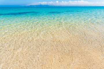 Beach, sea, landscape. Okinawa, Japan, Asia.