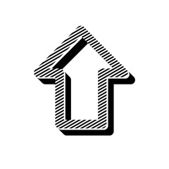 ikona ze wzorku pasków i kresek