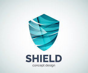 Shield logo business branding icon