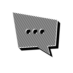 ikona ze wzorku pasków i kresek © vempireart