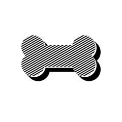 ikona ze wzorku pasków i kresek