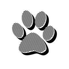 ikona ze wzorku pasków i kresek © vempireart