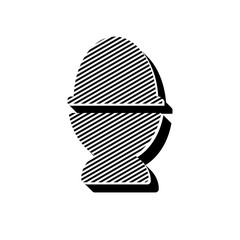 ikona ze wzorku pasków i kresek