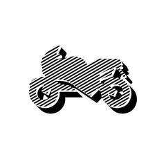 ikona ze wzorku pasków i kresek © vempireart