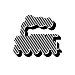 ikona ze wzorku pasków i kresek © vempireart