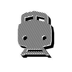 ikona ze wzorku pasków i kresek © vempireart