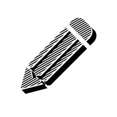 ikona ze wzorku pasków i kresek