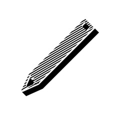 ikona ze wzorku pasków i kresek