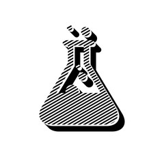 ikona ze wzorku pasków i kresek