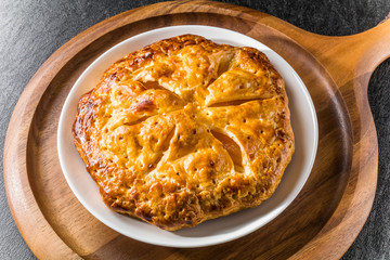 焼きたてアップルパイ　Apple pie