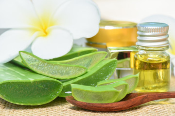 Aloe Vera use in spa for skincare and cosmetic