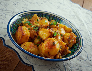 Lebanese Garlic Potatoes